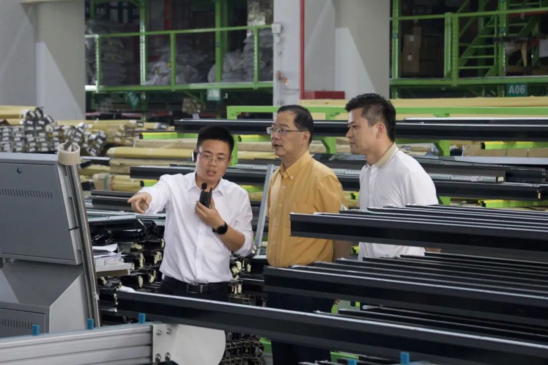 上海市住建委陳寧處長蒞臨君旺集團調(diào)研工作