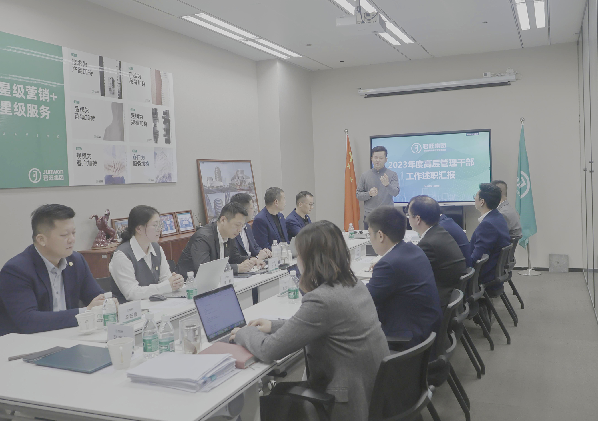君旺集團(tuán)召開管理干部2023年度工作述職會(huì)議